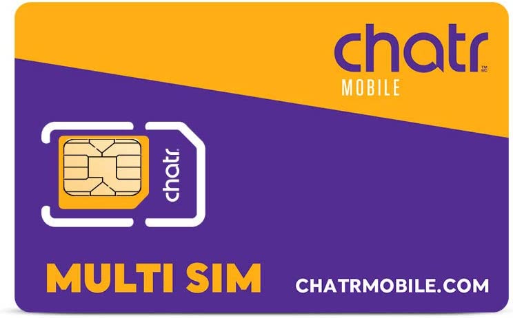 Chatr Prepaid Multi SIM Card 3-in-1 Canada | Affordable Mobile Plans