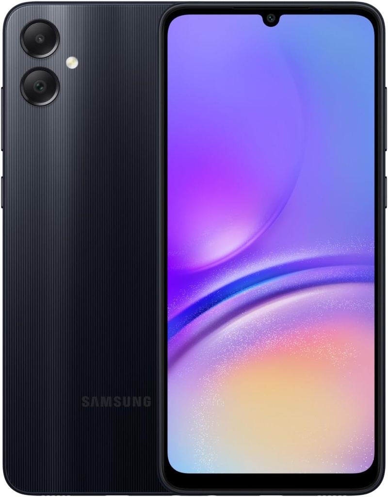 Brand New Samsung Galaxy A05, Android Smartphone, Dual SIM Mobile Phone, LTE, 4GB RAM, 128GB Storage, Black