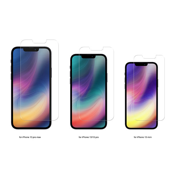 Double Spade Japanese Tempered Glass for iPhone 13 Pro Max  6.7 inch (Clear Series)(Full Glue)(Full Cover)(Single No Packaging)