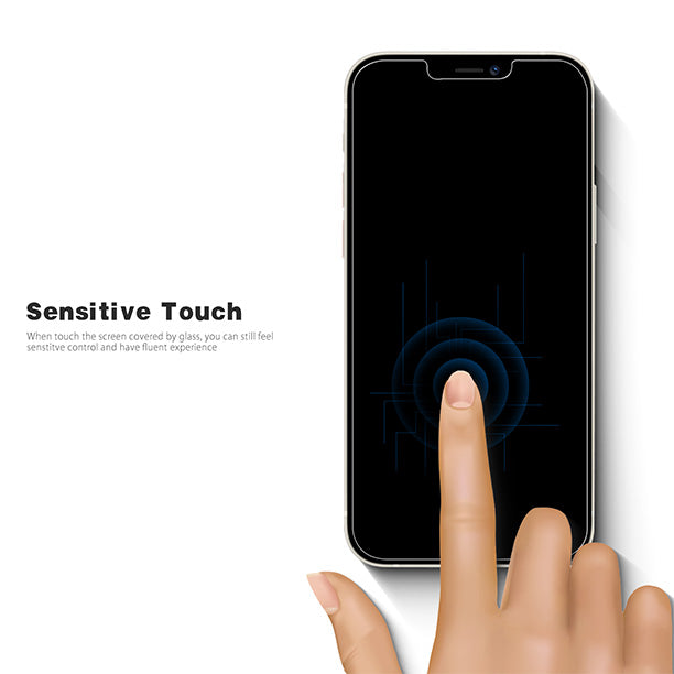 Double Spade Japanese Tempered Glass for iPhone 13/13 Pro 6.1 inch (Clear Series)(Single No Packaging)