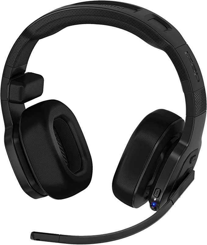 Garmin dezl Headset 200, Premium 2-in-1 Trucking Headset with Active Noise Cancellation, Superior Battery Life and Memory Foam Ear Pads