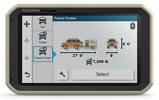 Garmin Overlander Rugged Multipurpose Navigator for Off-Grid Guidance / 7Inch/010-02195-00/ 753759235109