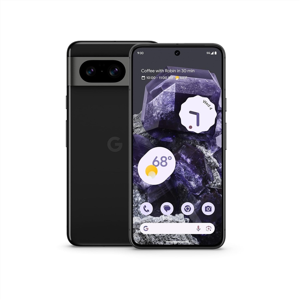 Google Pixel 8 Android Phone, 128GB, 6.2 Inch -Brand New Canadian spec