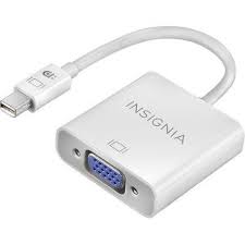Insignia Mini DisplayPort to VGA Adapter -A Stock