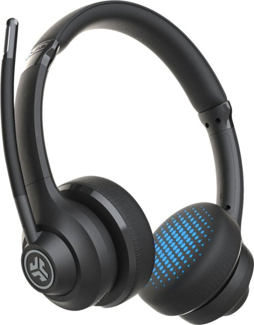 JLab Go Work Wireless Bluetooth On-Ear Headset/Black- A Stock