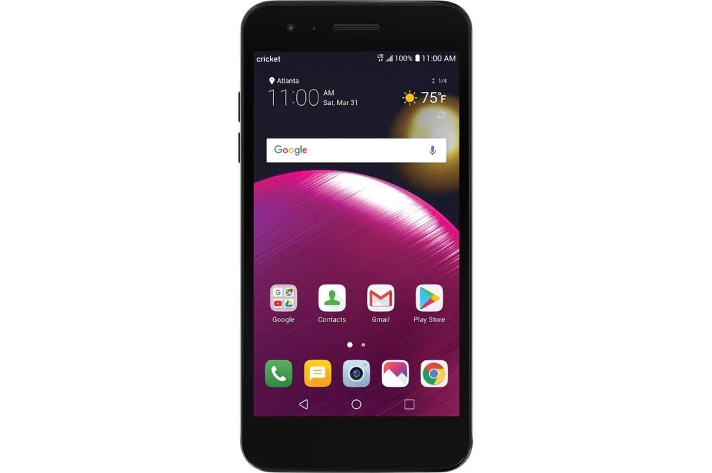 Lg Android Smartphone New  16GB 5" Unlocked- Titan Black
