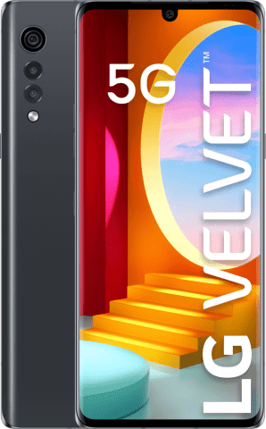 LG Velvet 5G 6.8" 128GB Canadian Version/LMG900UM2/LM-G900/ A-Stock