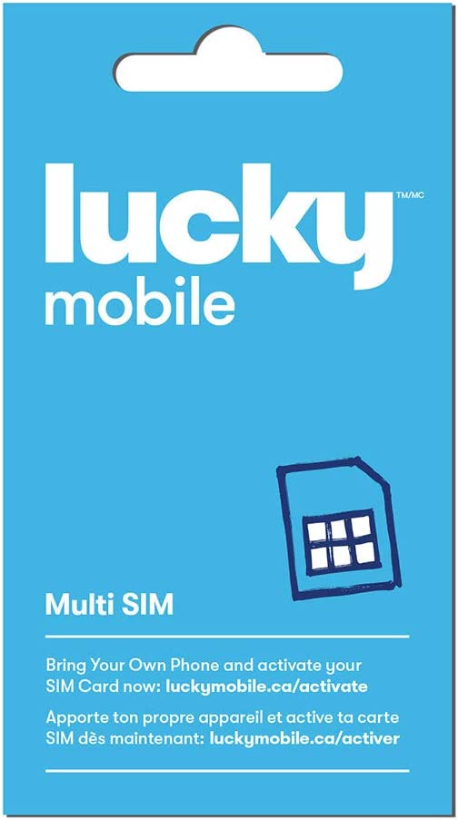 Lucky Mobile Multi SIM Card