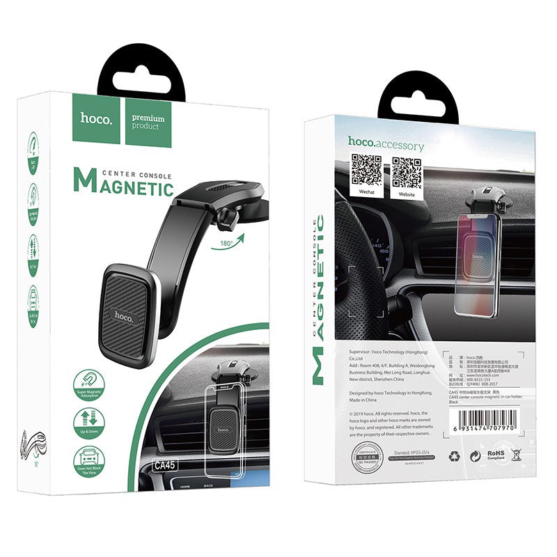 Magnetic Car Holder Hoco CA45A Center Console Magnetic