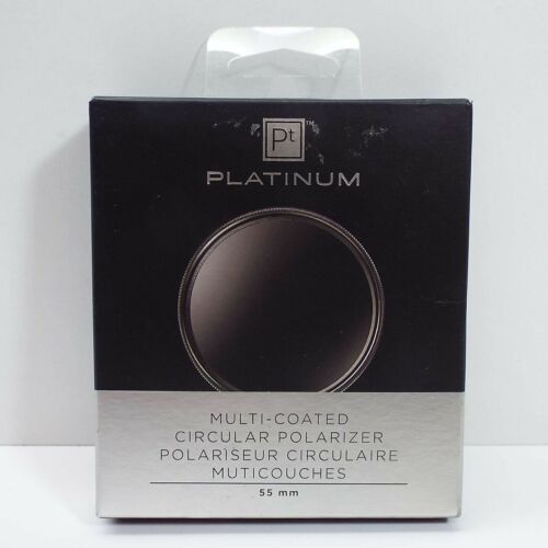 PLATINUM Multi-Coated 55mm Circular Polarizer Filter/ A Stock