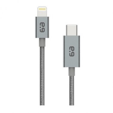 Puregear 10ft. Lightning to USB-C Braided Charge and Sync Cable
