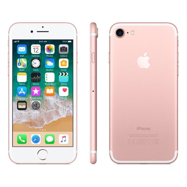 Apple iPhone 7 / iPhone7/ Factory Unlocked Phone - 4.7Inch Screen - 32GB - Rose Gold /A-Stock