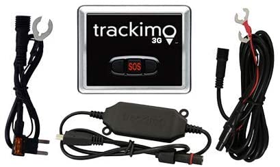 Trackimo Truck/Auto/Marine/Universal 3G GPS Tracker Black + 1 Year GSM Subscription Included