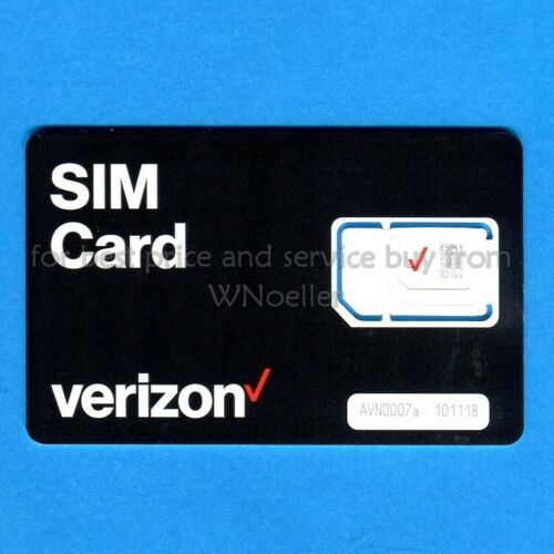 VERIZON Multi Sim Card- Non-Activated Sim card