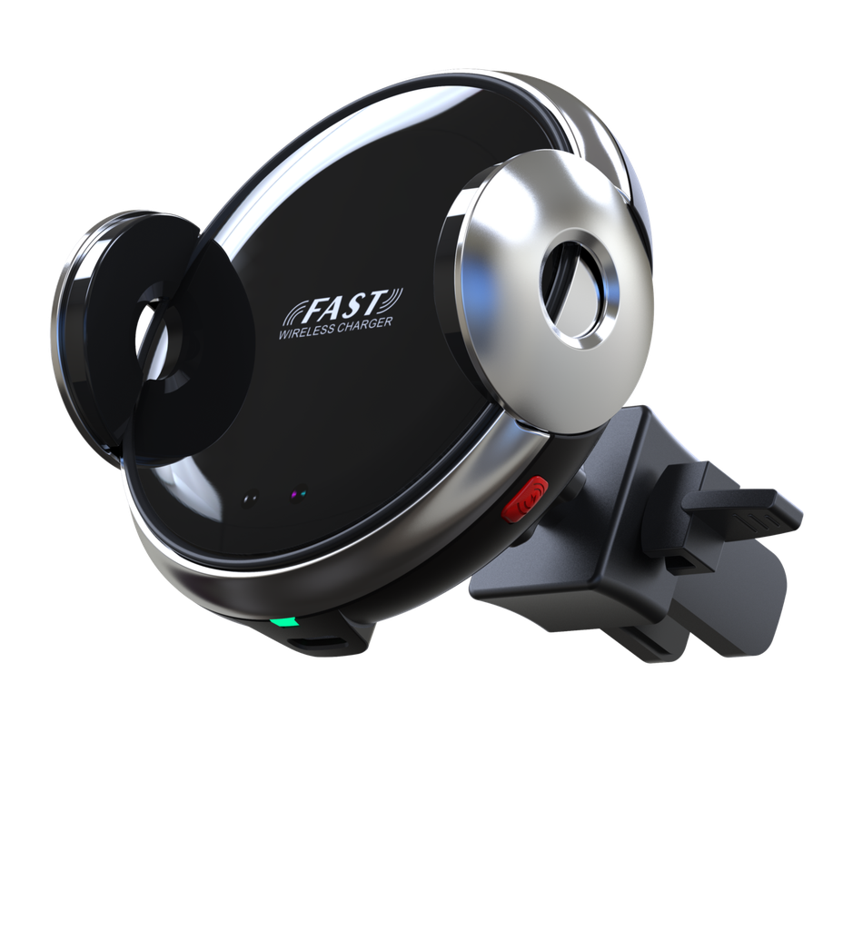 W9 AUTO-INDUCTION WIRELESS FAST CHARGING IN-CAR PHONE HOLDER