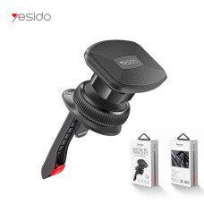 Yesido Air Vent Buckle Lock C128 Magnetic Mount Black
