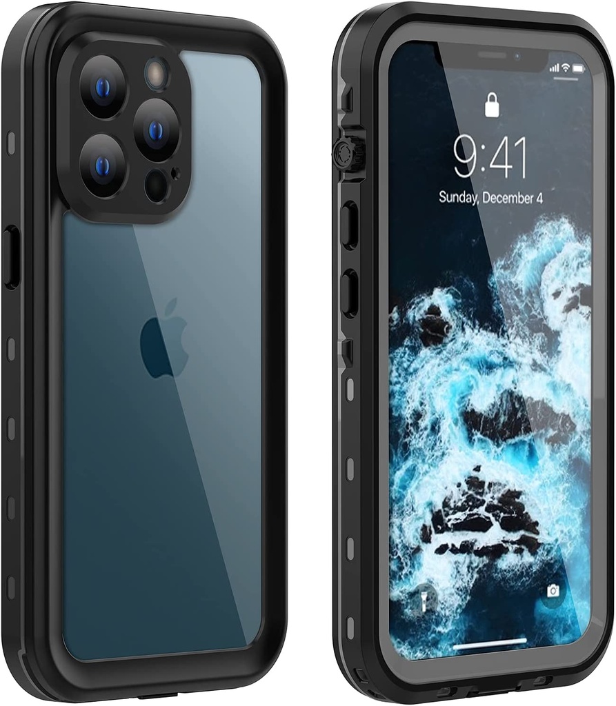 DROPPROOF AND WATERPROOF 13 PRO MAX CLEAR CASES