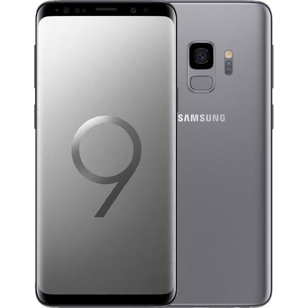 Samsung S9/ Factory Unlocked/5.8 Inch Screen/ 64GB/ SM-G960/ Titanium Gray (A-Stock)