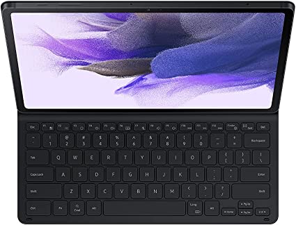 Samsung Tab S7+/S8+/S7 FE 12.4" Keyboard Slim Book cover, Original Guaranteed, A Stock (Condition 9.9 out of 10)