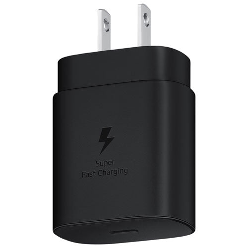 Samsung Travel Adapter USB-C Port 25W Black Wall Chargers
