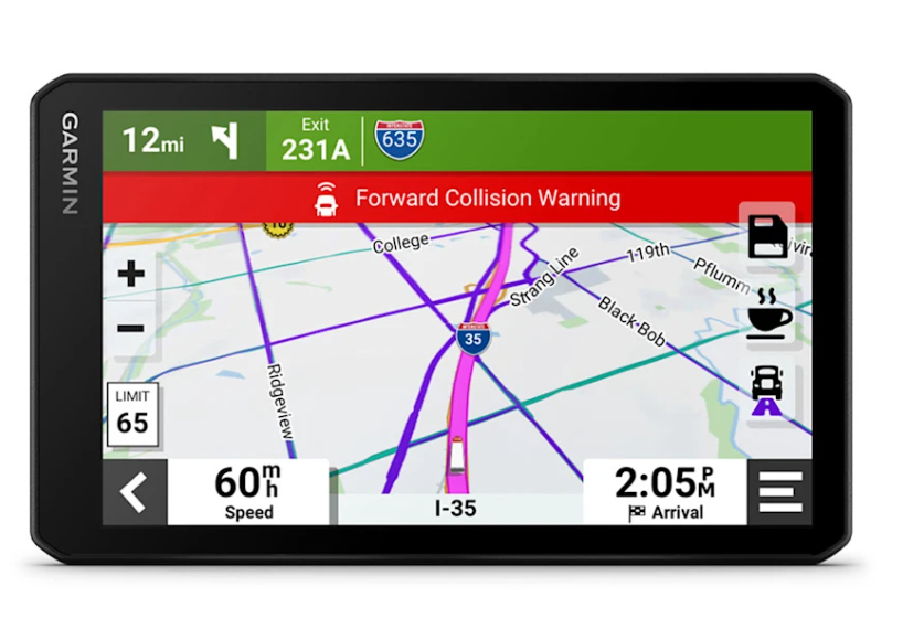 dēzlCam™ OTR710  GPS Truck Navigator with Built-in Dash Cam