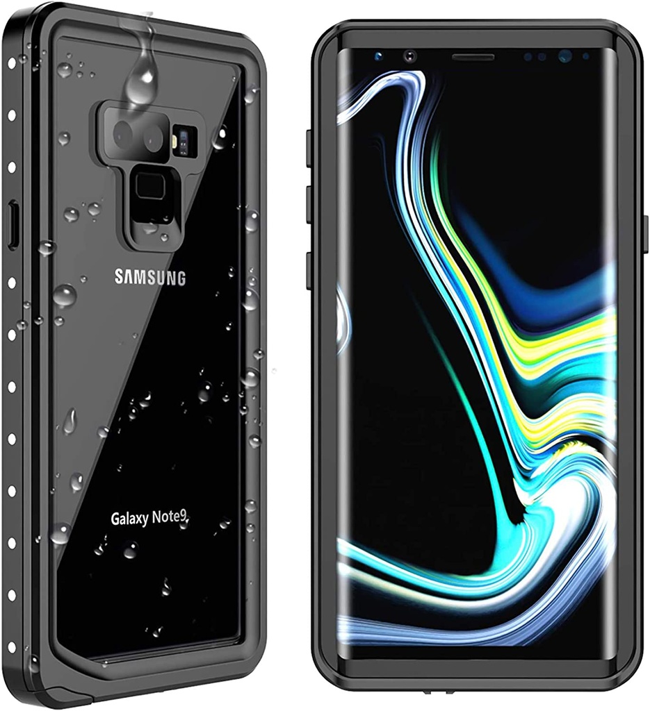 DS DROPPROOF AND WATERPROOF NOTE 9 SOLID CASES