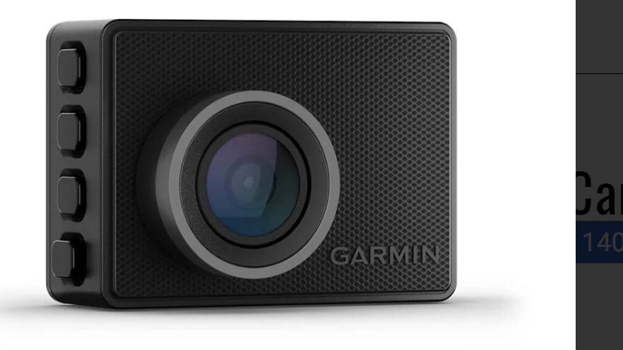 Garmin Dash Cam™ 47 1080p Dash Cam with a 140-degree Field of View