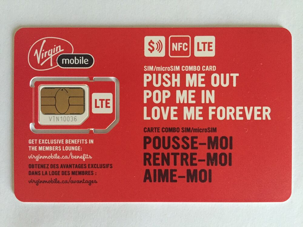 SIM VIRGIN MULTI Sim Card