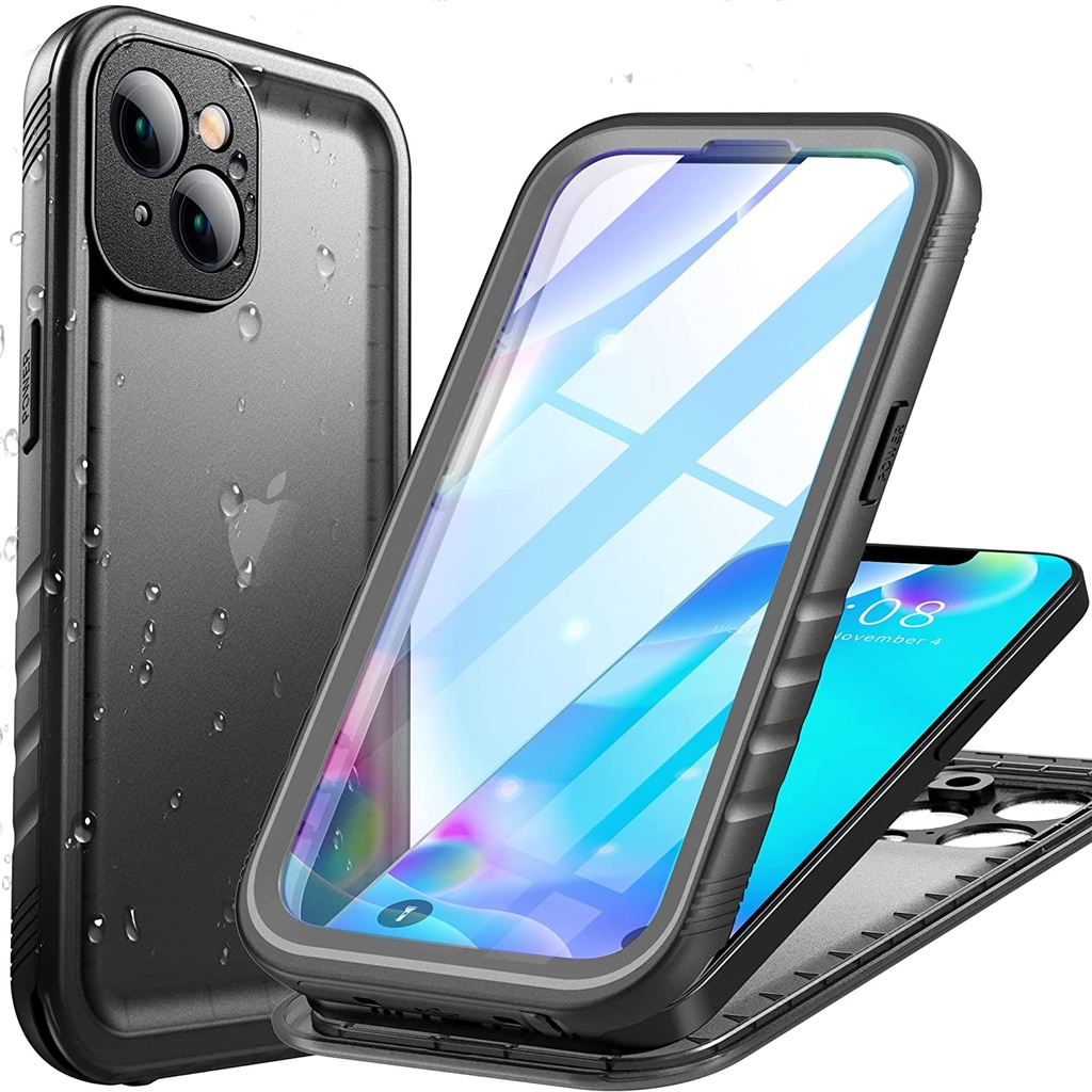 Apple iPhone 15 DROPPROOF AND WATERPROOF CLEAR CASES