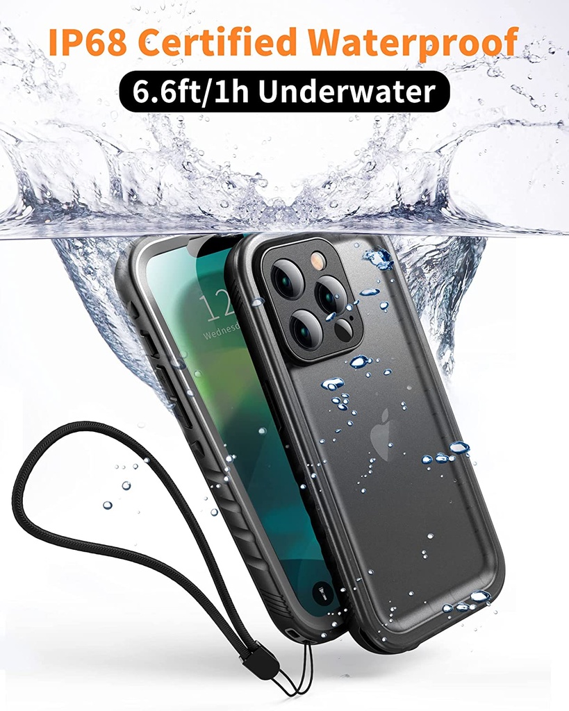 Apple iPhone 15 Pro DROPPROOF AND WATERPROOF CLEAR CASES