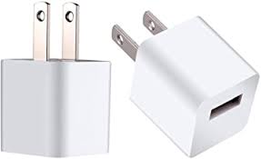 5W USB Power Wall Plug Charger Travel Adapter Cube for iPhone 4 4S 5 5S 5C SE 6 7 8 Plus iPad iPod APPLE CUBE OEM Home Charger/A STOCK